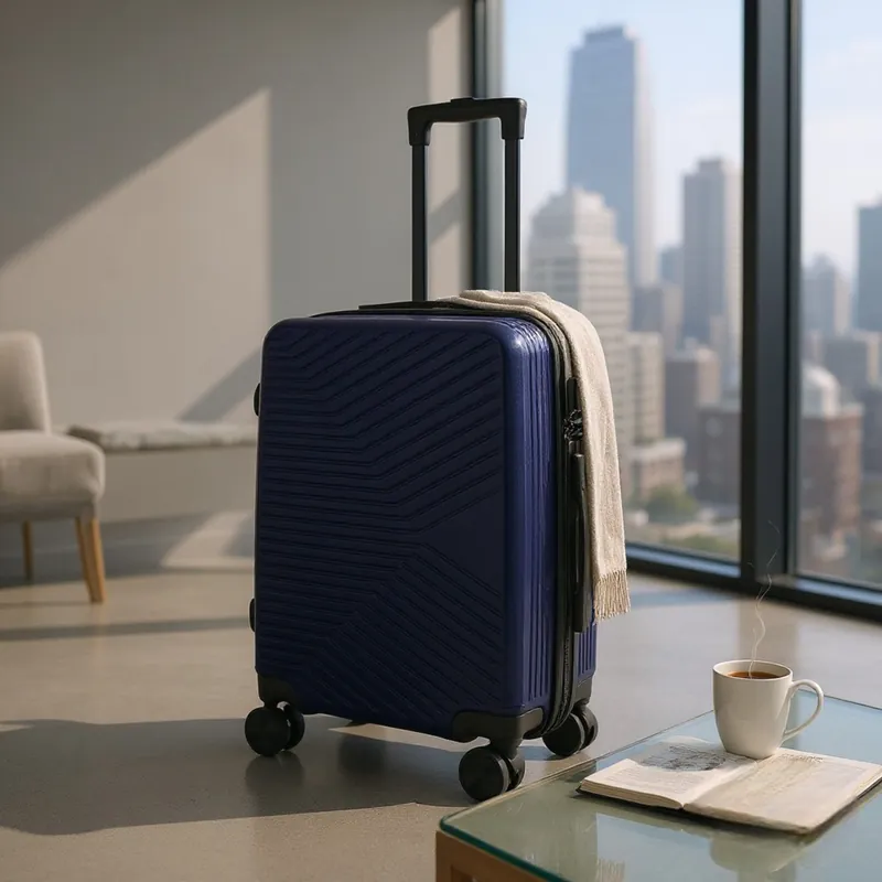Hard Shell Cabin 48 x 37 x 20 cm Luggage Suitcase Suitable for Easyjet, Ryanair - Infinity Leather