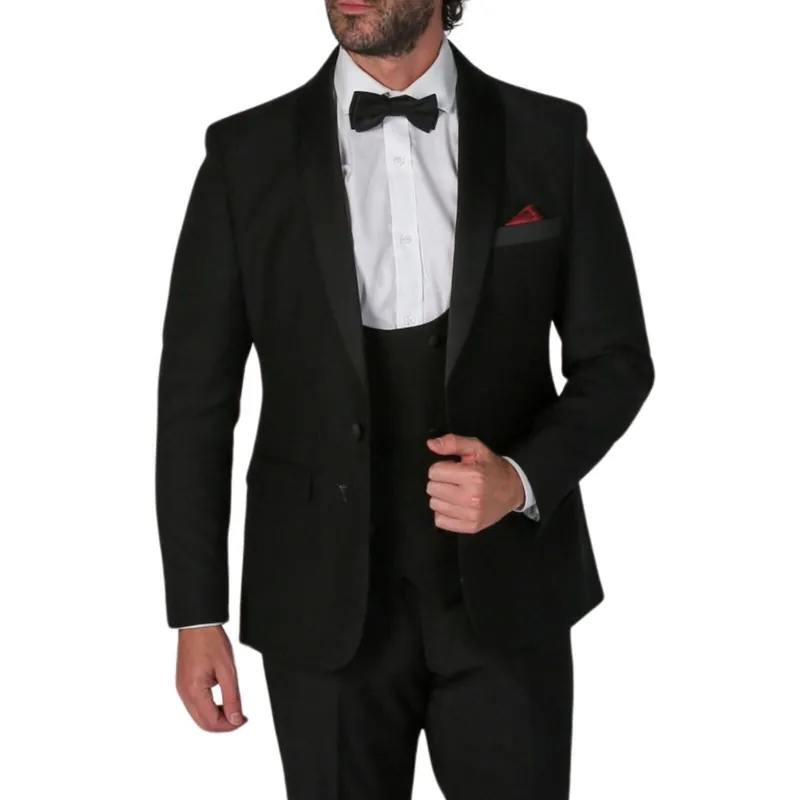 3 Piece Tuxedo Suit - Infinity Leather