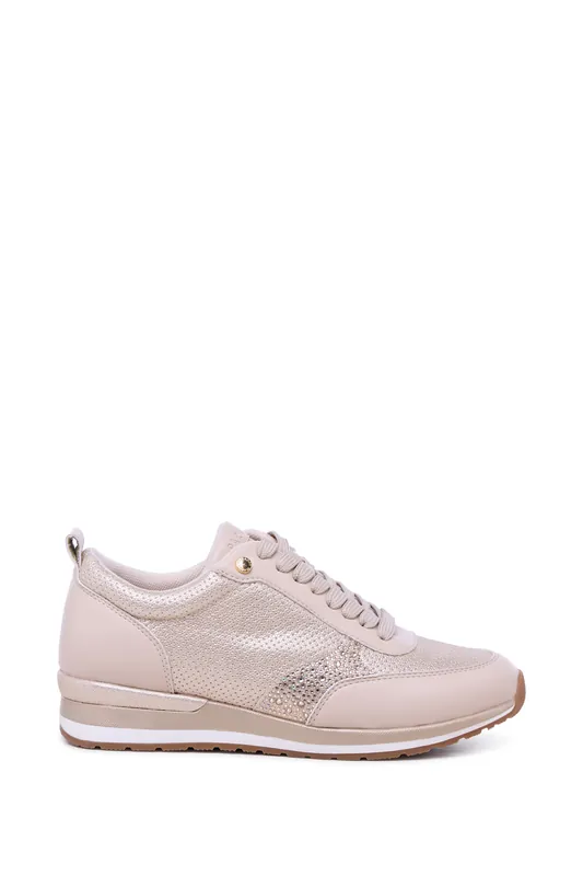 Zerina Embellished Trainers - Paradox London