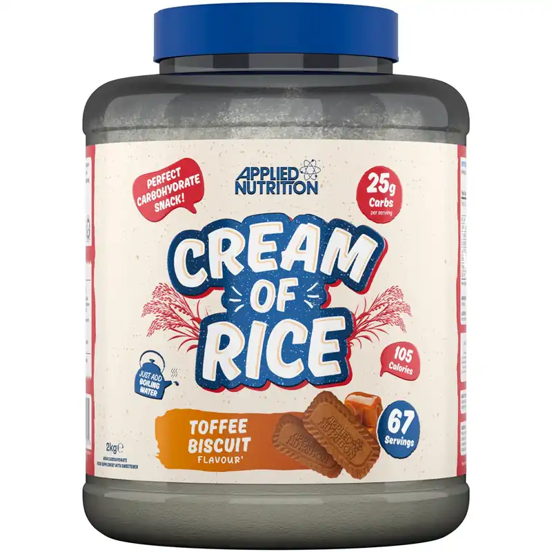 Cream of Rice Powder - Toffee Biscuit - 67 Servings