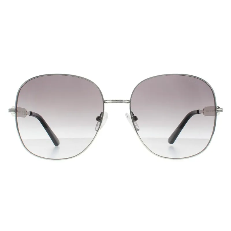 Oval Shiny Light Nickeltin Grey Gradient GF6190 - Guess
