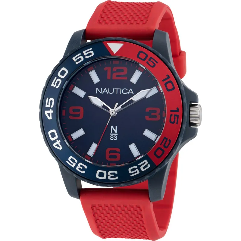 NAPFWS303 Finn World 45mm Quartz Watch - Nautica