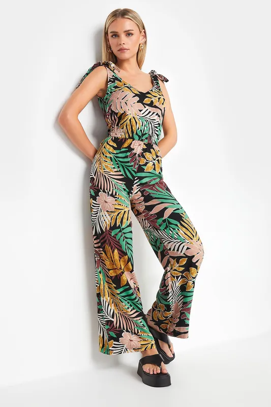 Petite Wide Leg Jumpsuit - PixieGirl