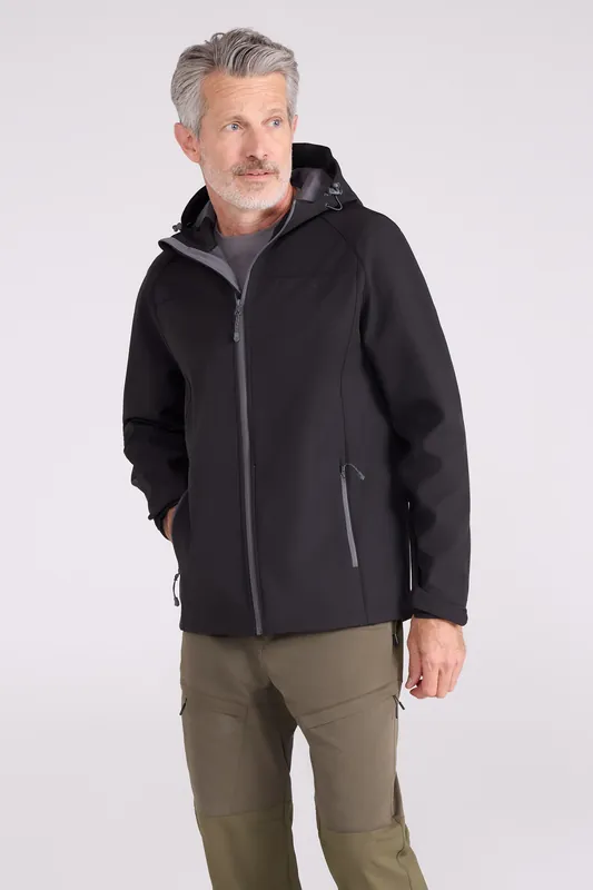 Exodus' Water Resistant Insulating Softshell Jacket - Mountain Warehouse