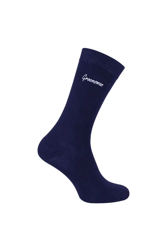 Mens Wedding Socks for Groom Groomsman Best Man - Sock Snob