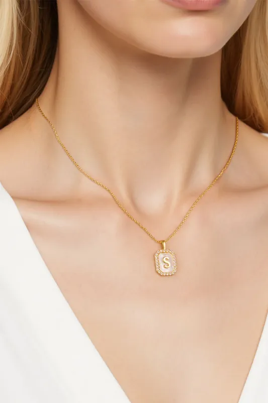Exquisite Letter Pendant Necklace - MODISHION