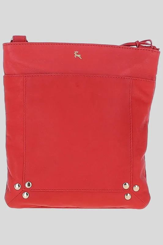 'Doriana' Real Leather Crossbody Bag - Ashwood Leather