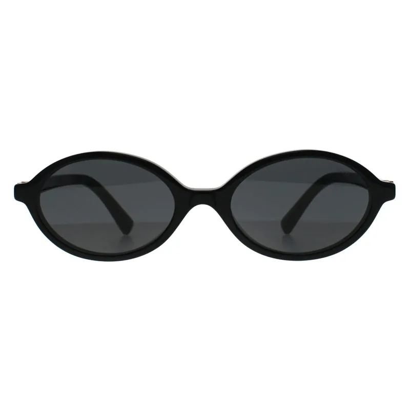 Oval Black Dark Grey MU04ZS - Miu Miu