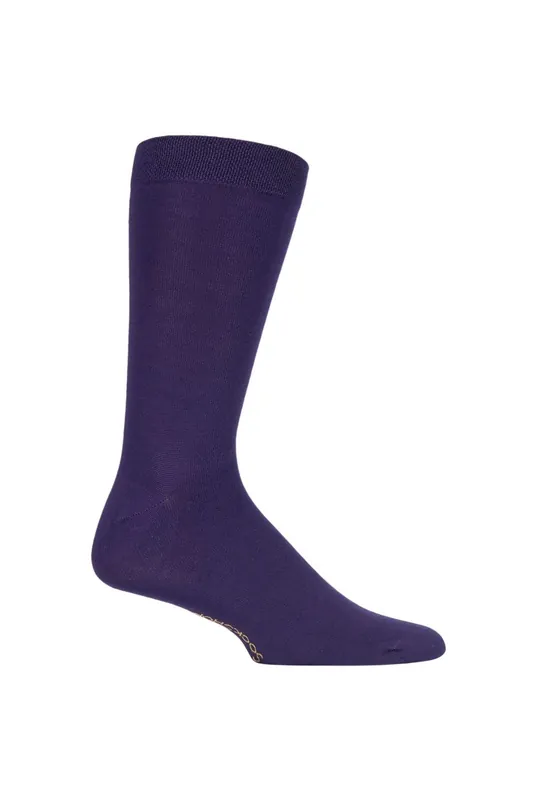 1 Pair Colour Burst Bamboo Socks with Smooth Toe Seams - SOCKSHOP