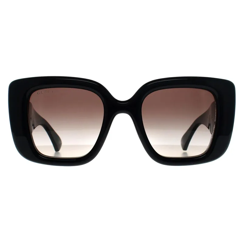 Square Shiny Black Grey Gradient GG1975S - Gucci