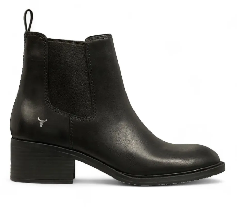 Classic Slip On Leather Chelsea Ankle Boots - TruClothing