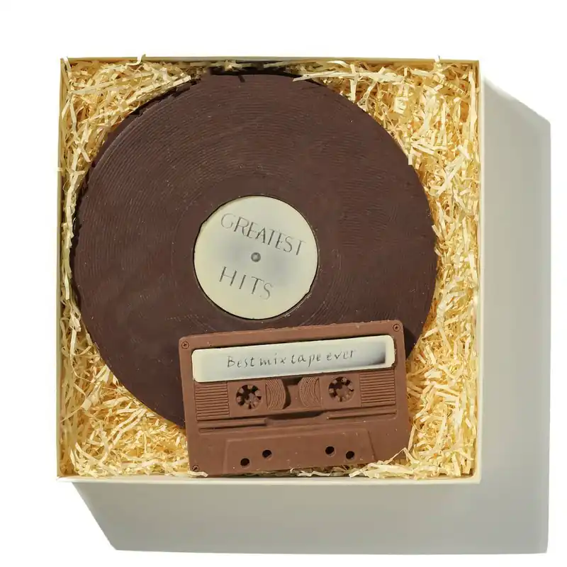 Best Mix Chocolate Vinyl Record And Cassette - CHOC ON CHOC