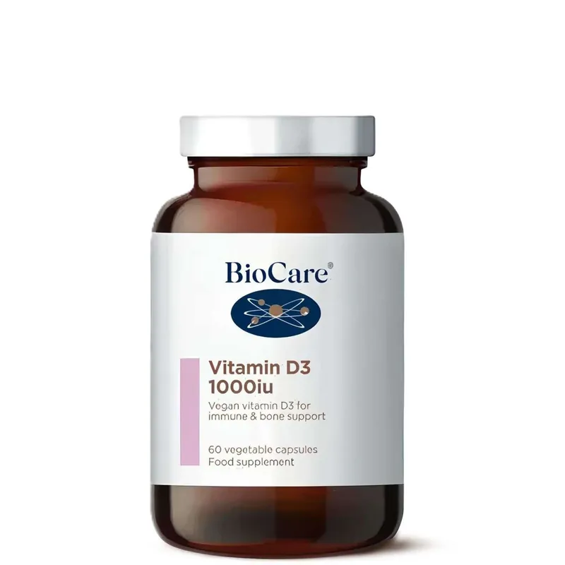 Vitamin D3 1000iu x 60 Capsules - BioCare