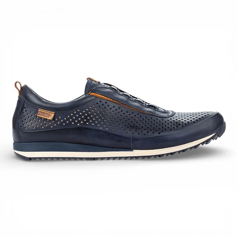 Pikolinos Leather Elastic Slip-On Sneaker Trainer Shoes - Liverpool