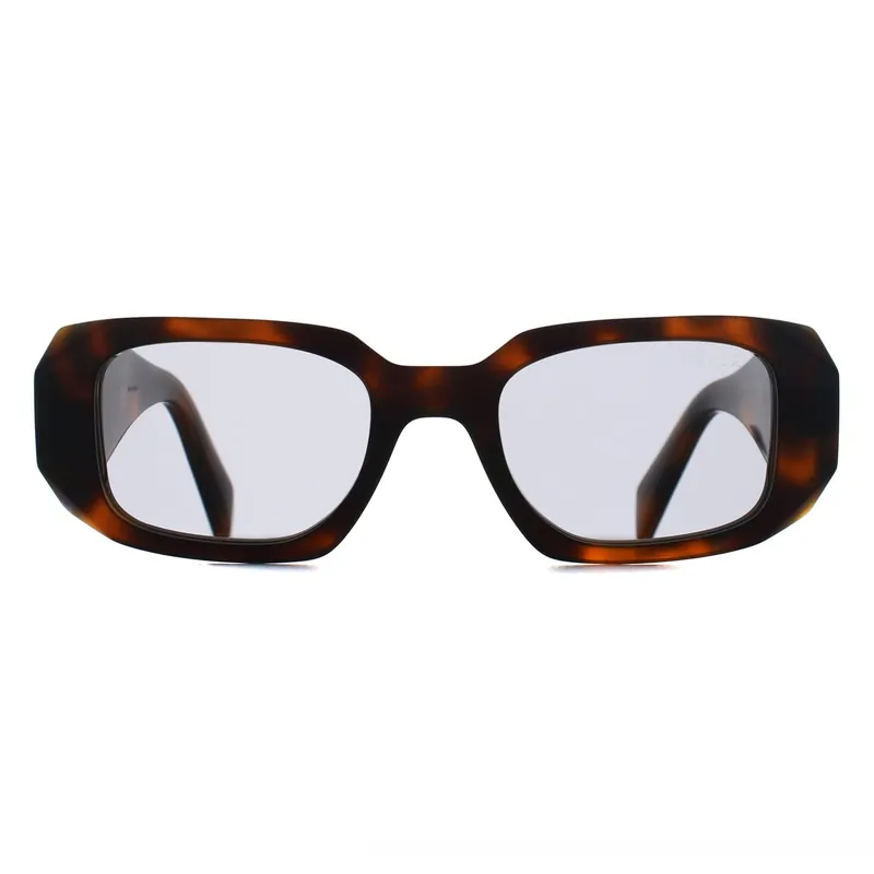 Rectangle Juniper Tortoise Grey PR17WS - Prada