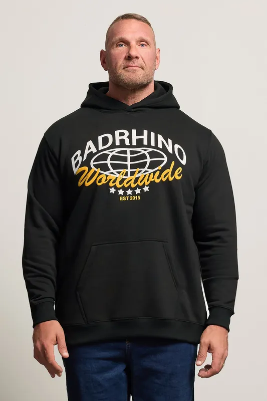 Worldwide Print Hoodie - BadRhino
