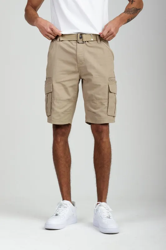 Cotton Ripstop Cargo Shorts - Tokyo Laundry