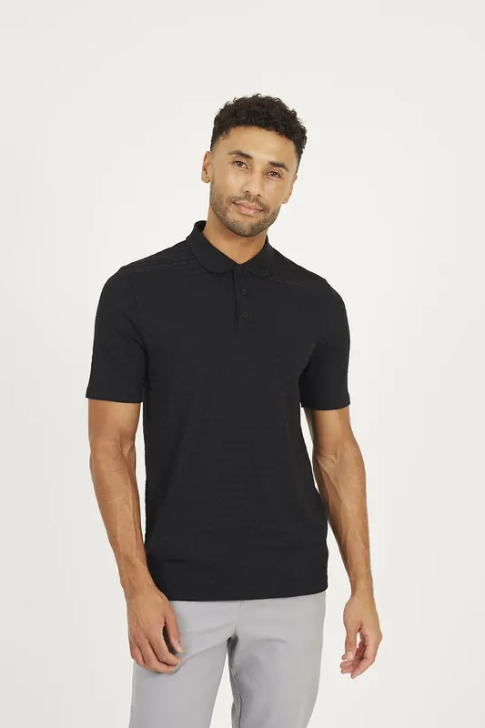 Jacquard Polo Shirt - Brave Soul