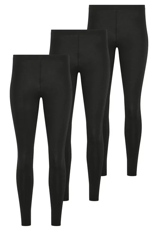 Petite 3 Pack Cotton Leggings - PixieGirl