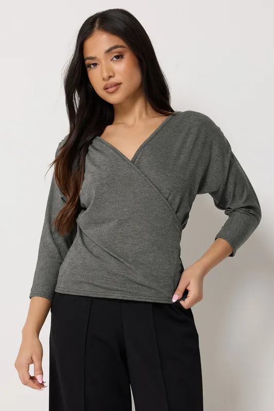 Petite Wrap Top - PixieGirl