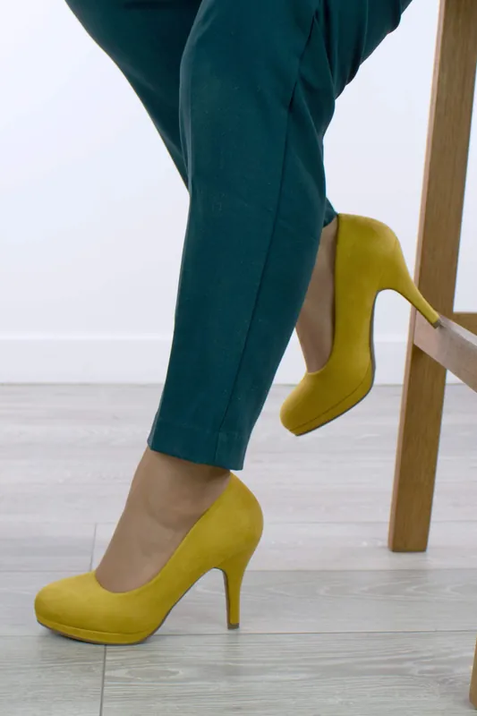 High Heel Platform Court Shoes - AJVANI