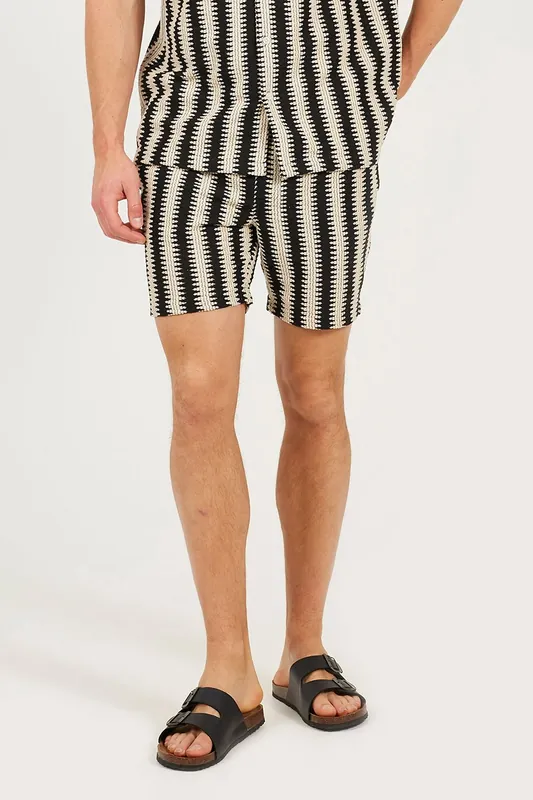 Stripe Shorts - Brave Soul