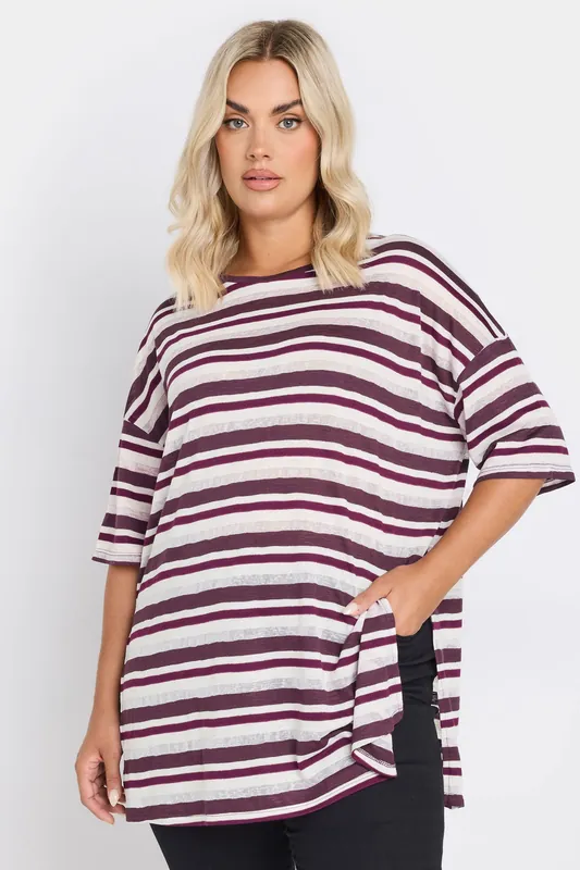 Metallic Stripe T-Shirt