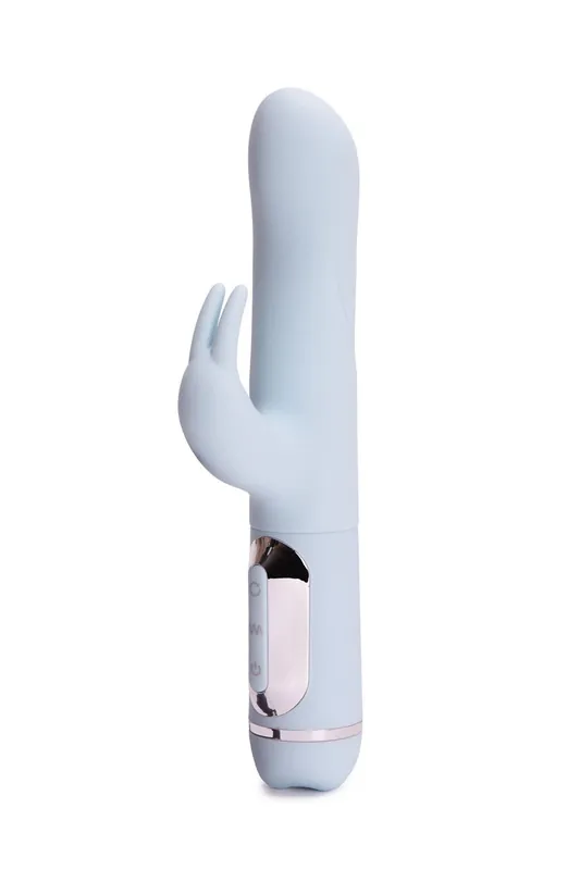 Swivelling Rampant Rabbit Silicone G-Spot Vibrator