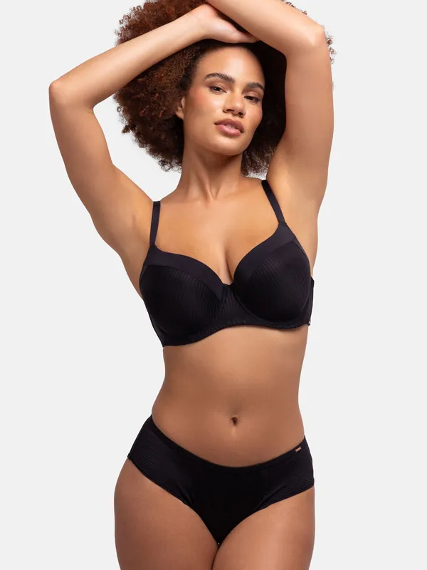 Carmen Light Padded Demi Black - Dorina