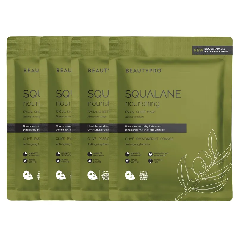Squalane Nourishing Sheet Mask- Pack Of 4