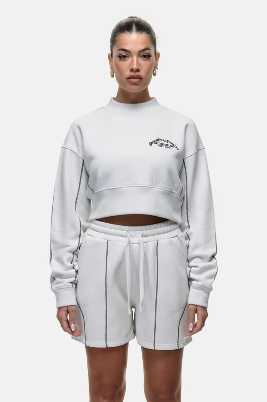 Cropped Sweatshirt - Good For Nothing