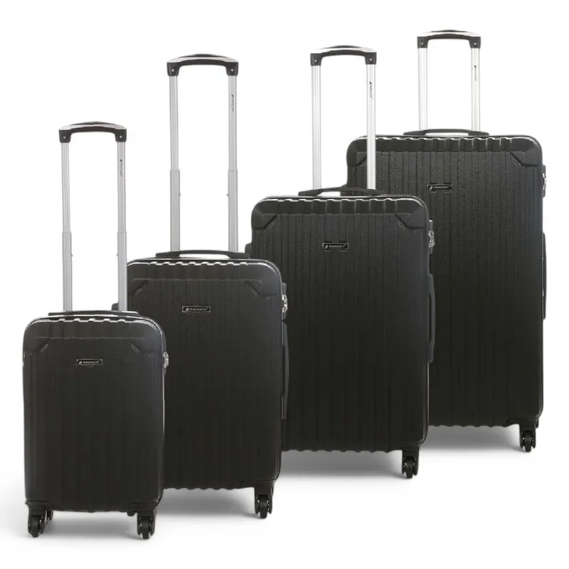 Hard Shell ABS 8 Wheels Luggage Travel Cabin Suitcase Set - Infinity Leather