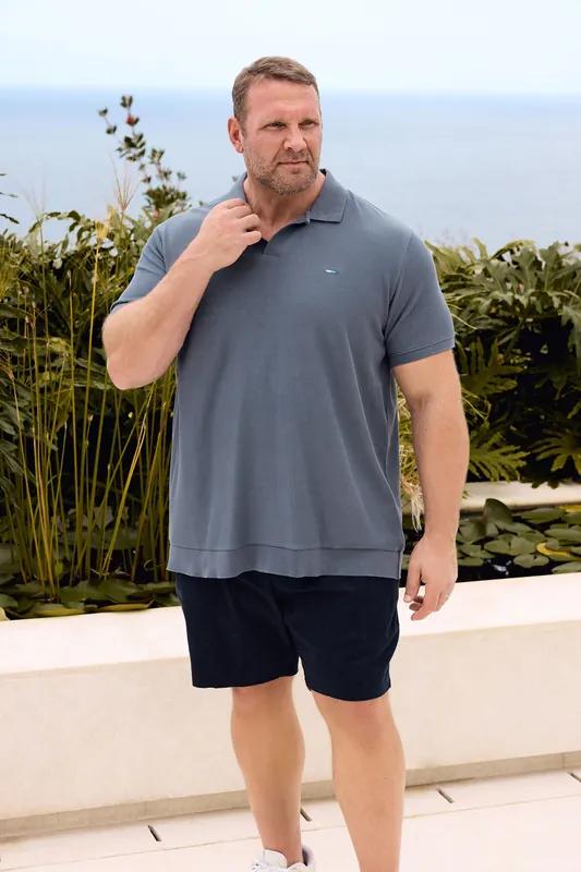 Ribbed Trophy Polo Shirt - BadRhino