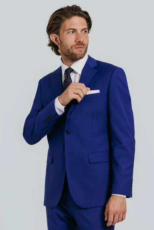 Bright Blue 2 Piece Suit - Dobell