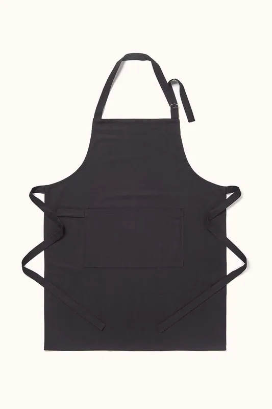 100% Cotton Apron with Pocket - Adjustable & Machine Washable