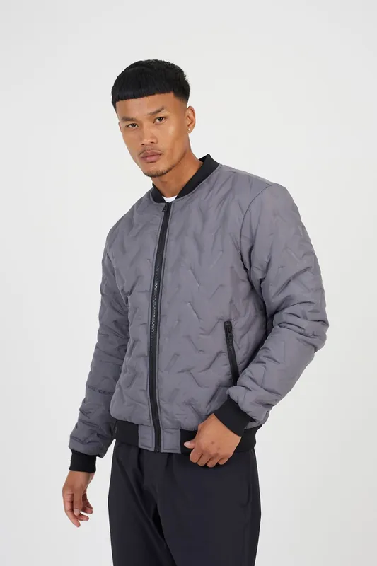 Heat Seal Bomber Style Jacket - Brave Soul