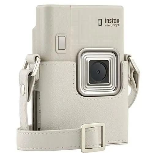 mini LiPlay+ Case in Sand Beige - instax