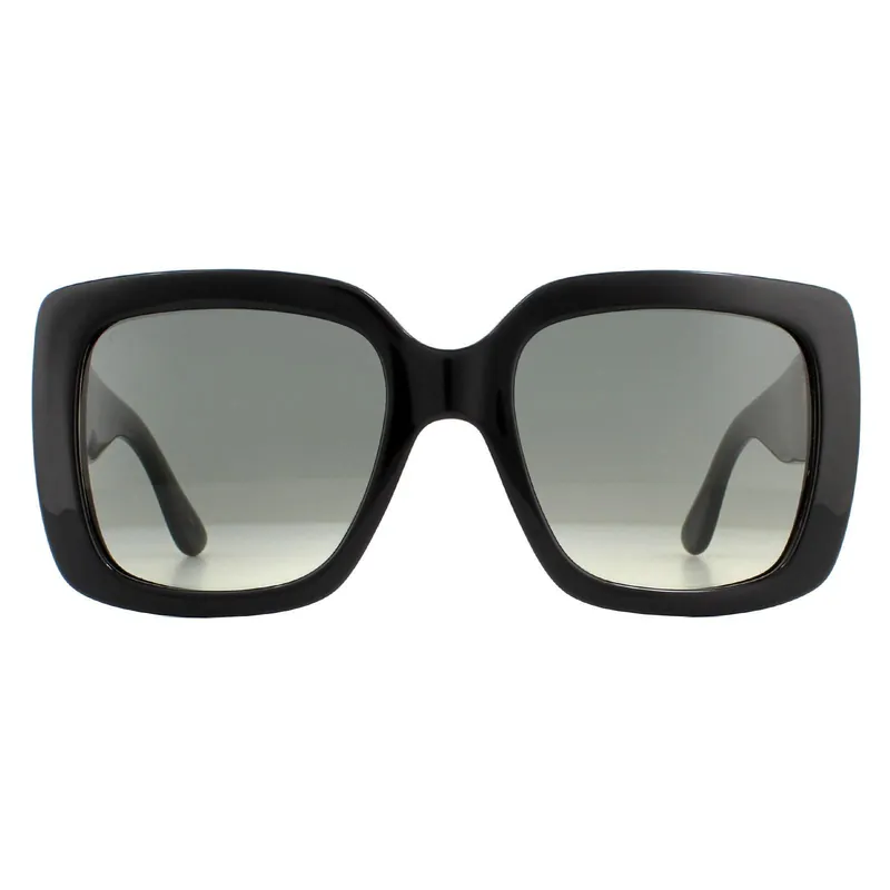 Square Black Grey Gradient Sunglasses GG0141SN - Gucci