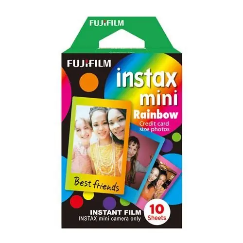 mini Rainbow Film 10 shots - instax