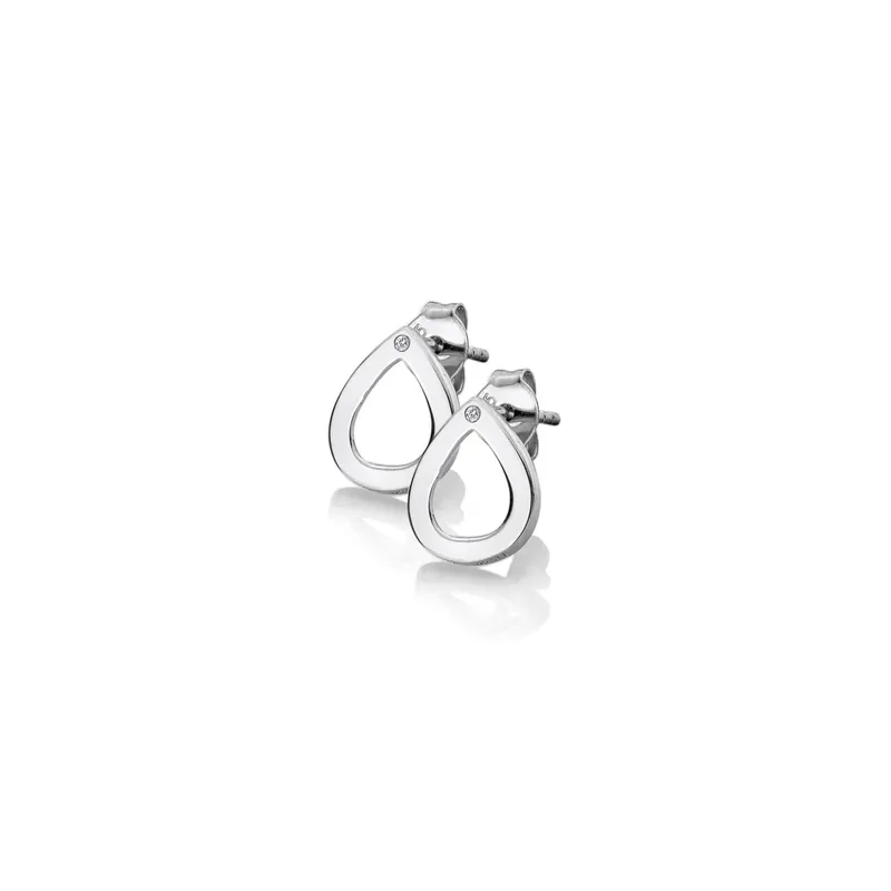 Diamond Amulet Teardrop Earrings - Hot Diamonds
