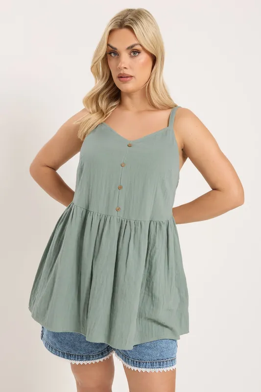 Cheesecloth Sleeveless Top - Yours