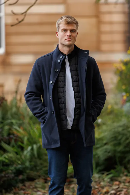 Padded Faux Wool Coat - Tokyo Laundry