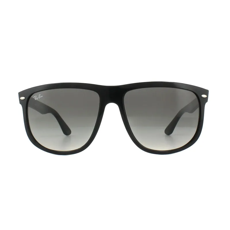Rectangle Black Grey Gradient 4147 Sunglasses - Ray-Ban