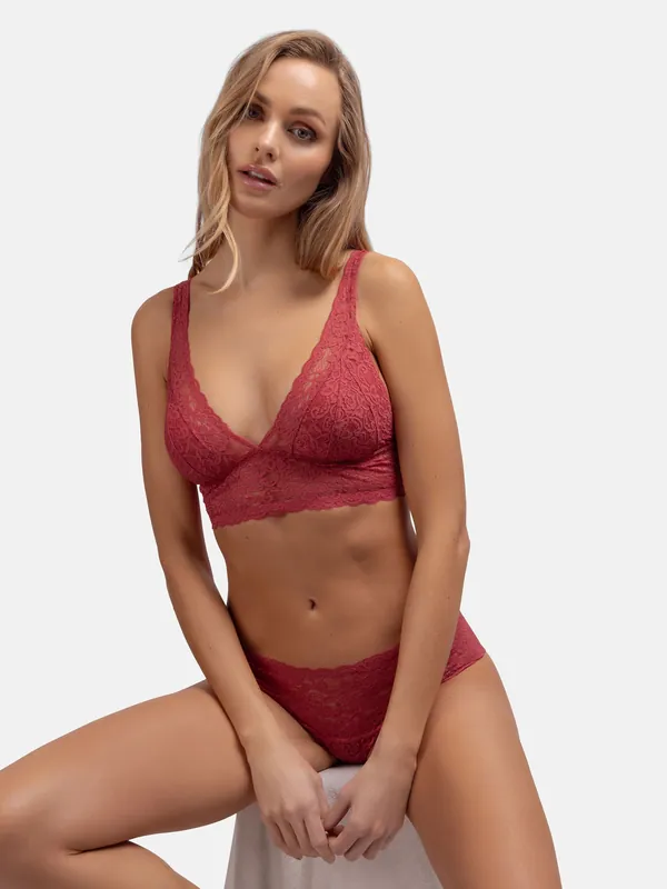 3-Pack Lana Brief Coral/Beige/Black