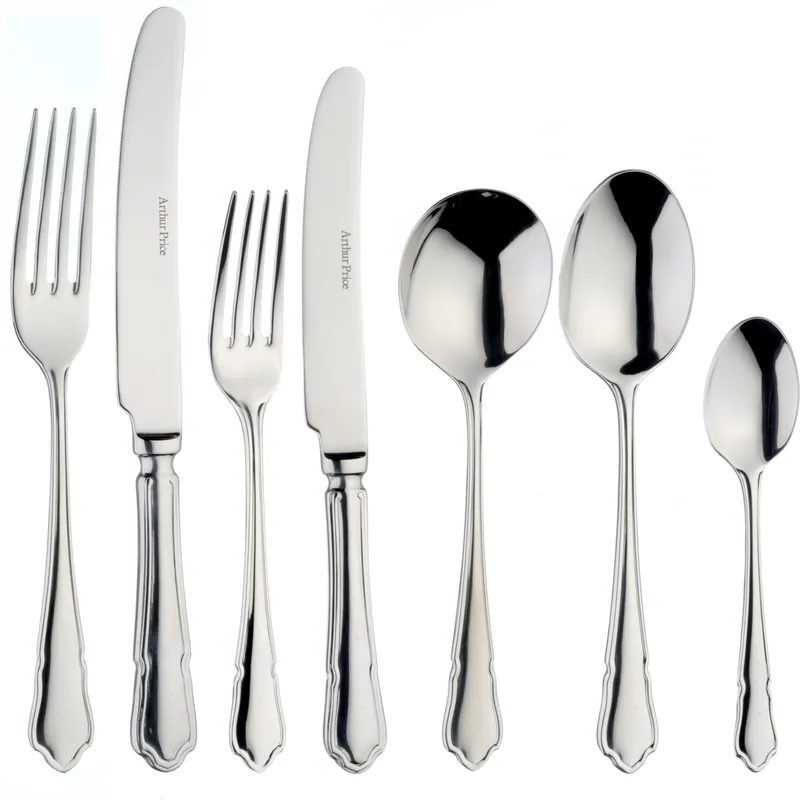 'Dubarry' Stainless Steel 7 Piece Cutlery Place Setting - Arthur Price