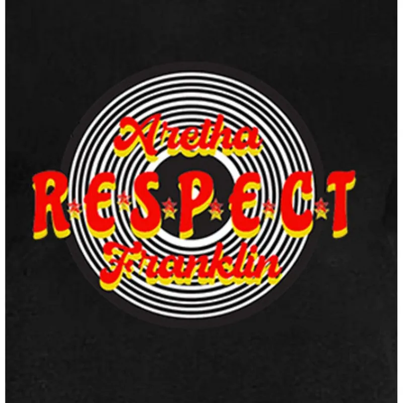 Respect Aretha Franklin T-Shirt Dress