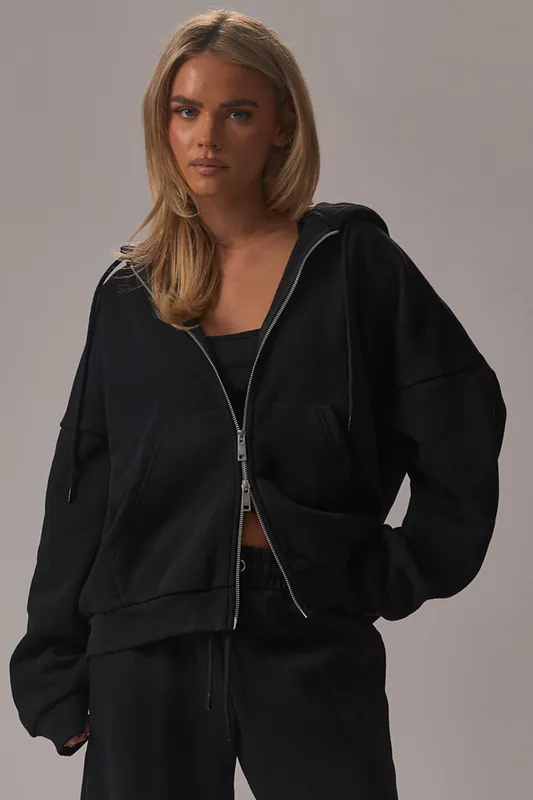 Long Sleeve Zip Hoodie - EGO