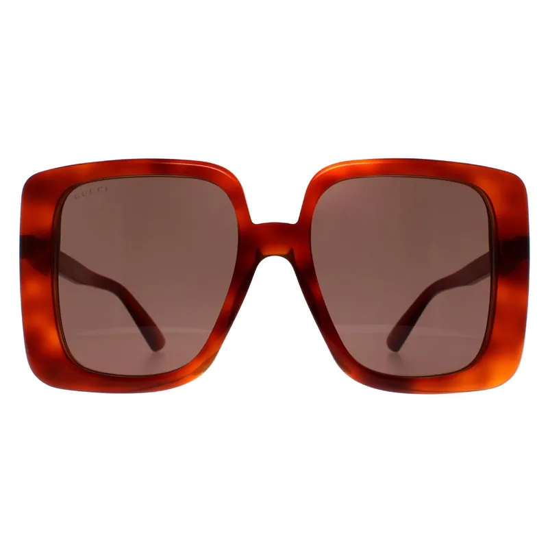 Square Havana Brown GG1314S - Gucci