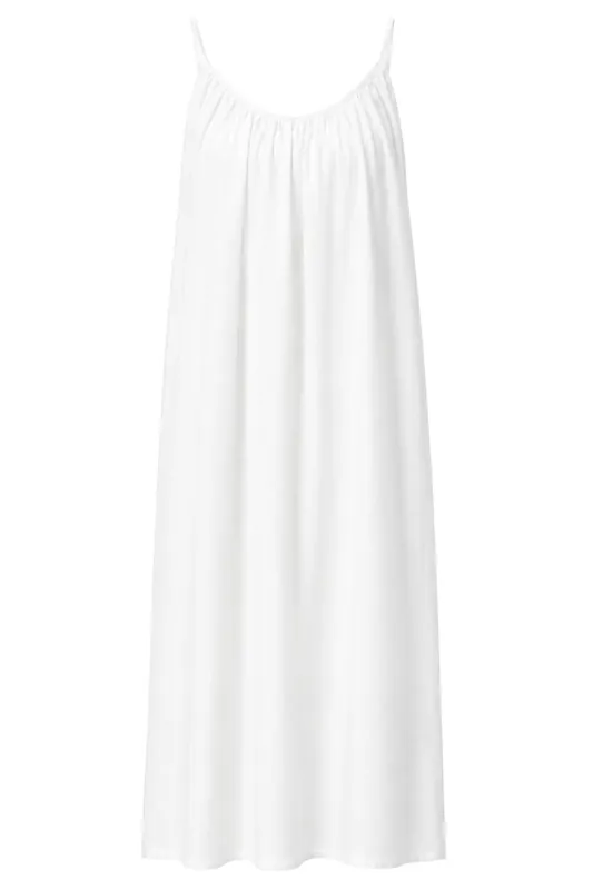 Sleeveless A-line Maxi Dress