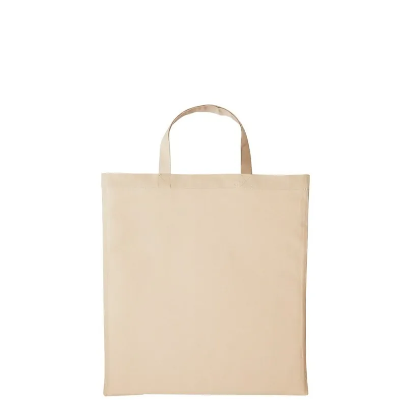 Cotton Short Handle Shopper - Nutshell